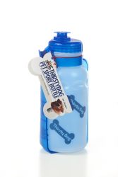 Botella deportiva de agua para perro